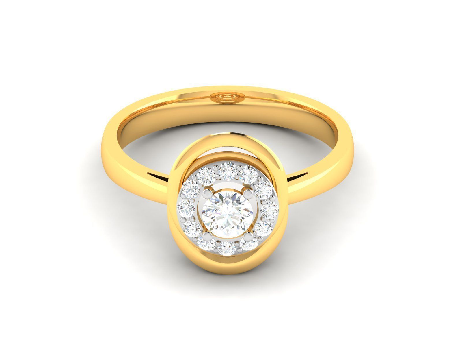 180 Solitaire Engagement Wedding Ring cad 3 rneder details 3D print model_57