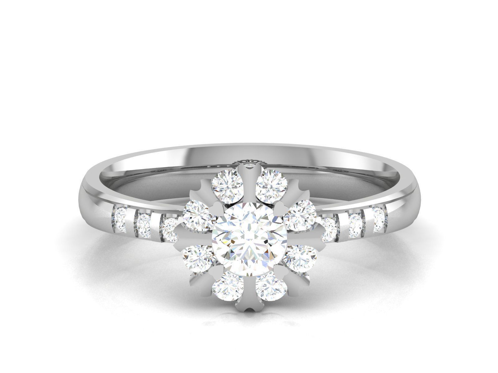 180 Solitaire Engagement Wedding Ring cad 3 rneder details 3D print model_51