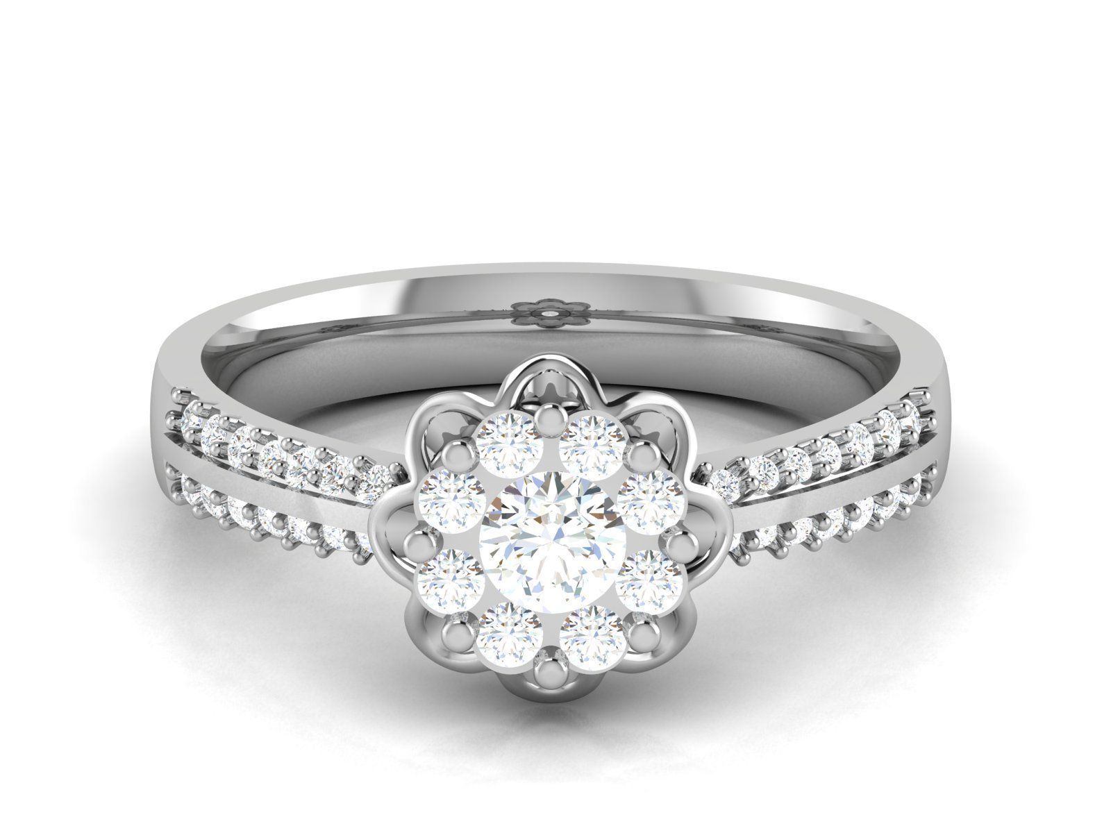 180 Solitaire Engagement Wedding Ring cad 3 rneder details 3D print model_56