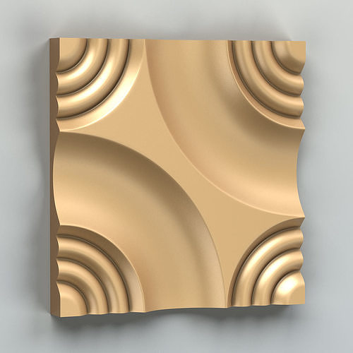 Wall panel 016 3D model