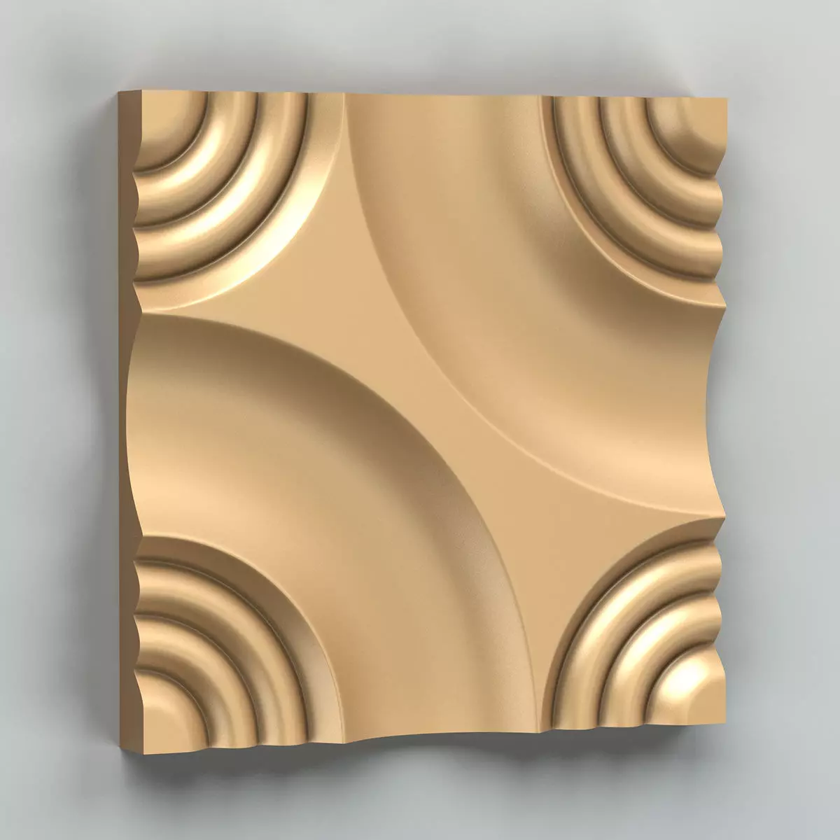 Wall panel 016 3D model_0
