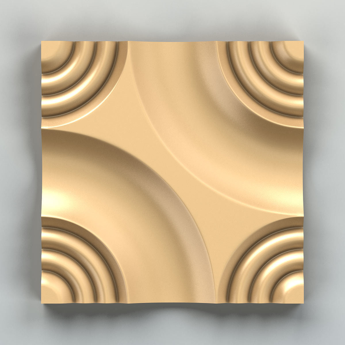 Wall panel 016 3D model_2