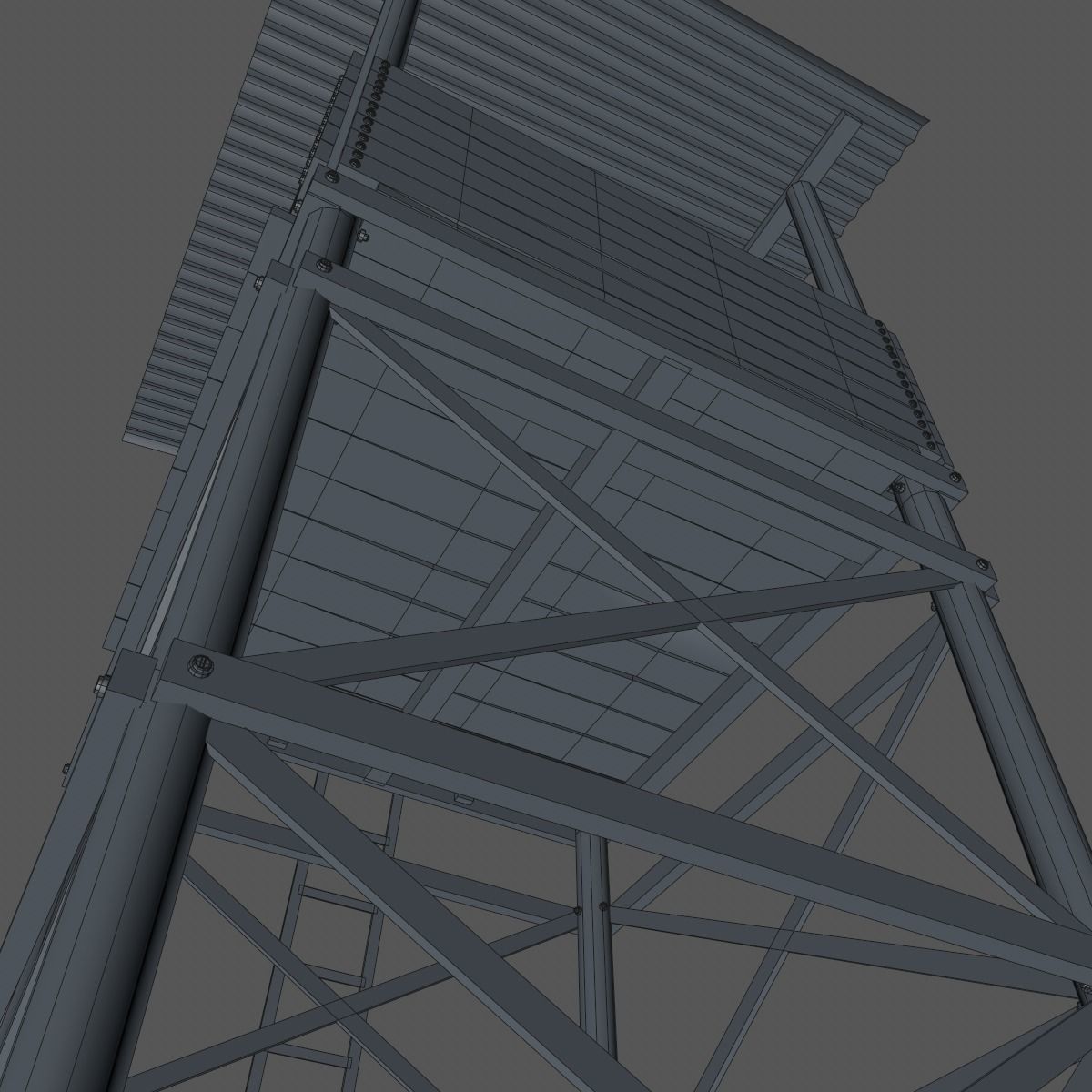 Watch Tower 3D model_25
