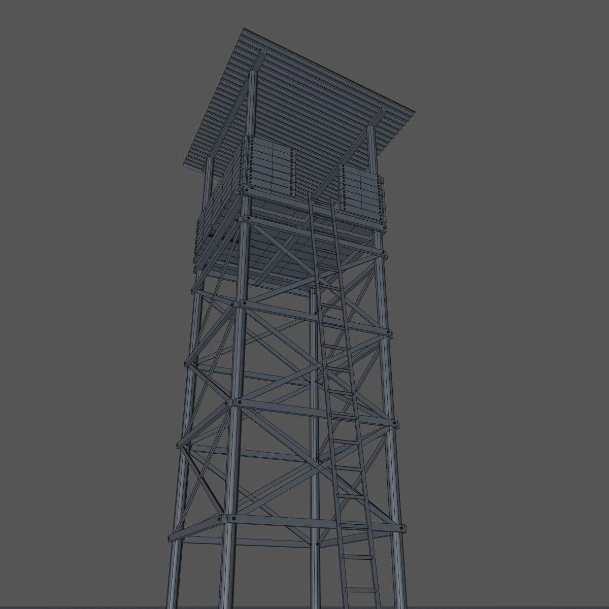 Watch Tower 3D model_17