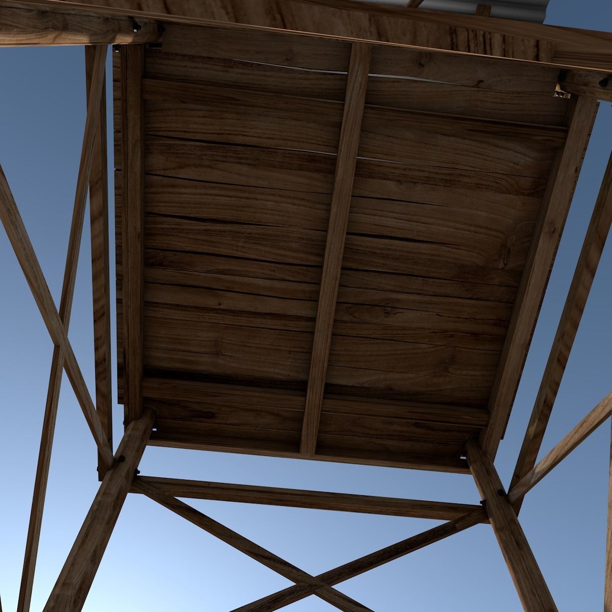 Watch Tower 3D model_14