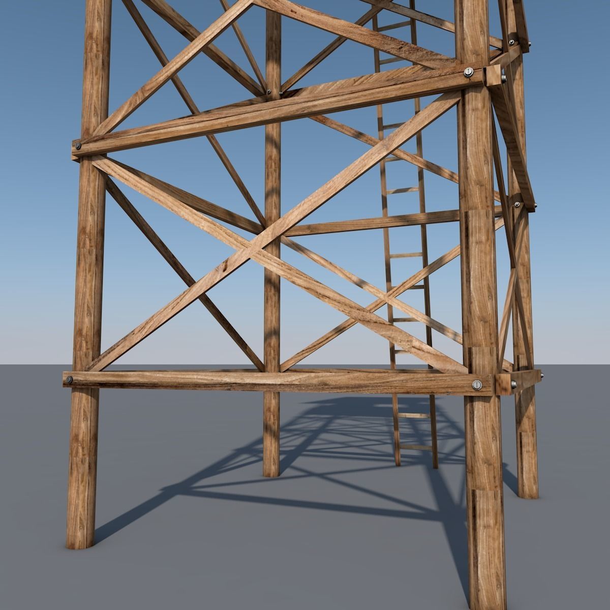 Watch Tower 3D model_5