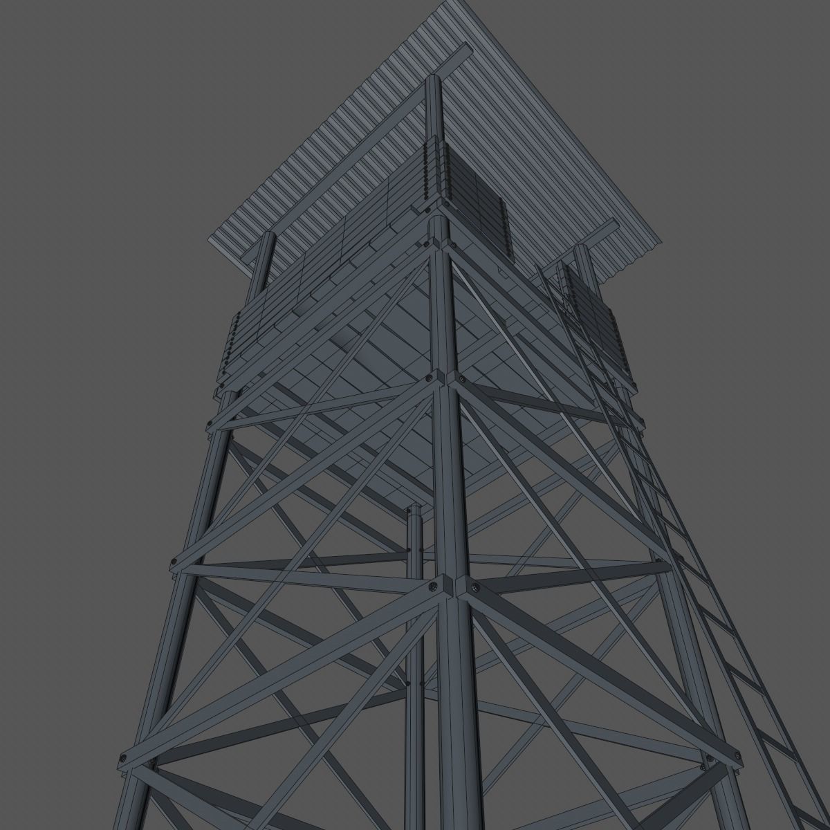Watch Tower 3D model_22