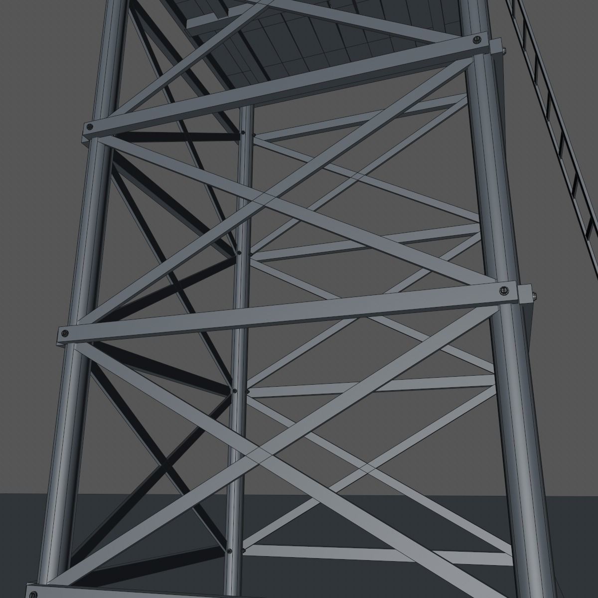 Watch Tower 3D model_23