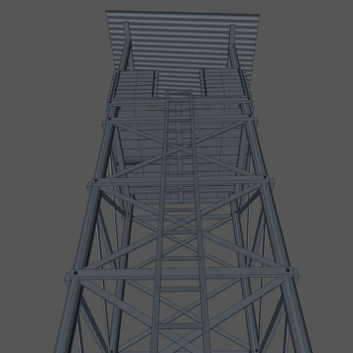 Watch Tower 3D model_21
