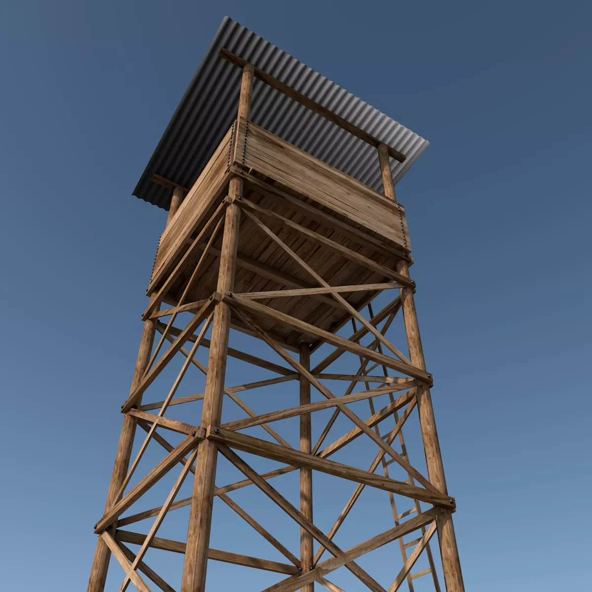 Watch Tower 3D model_0