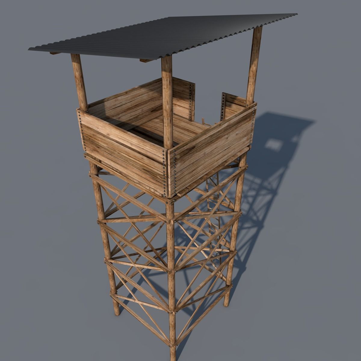 Watch Tower 3D model_1