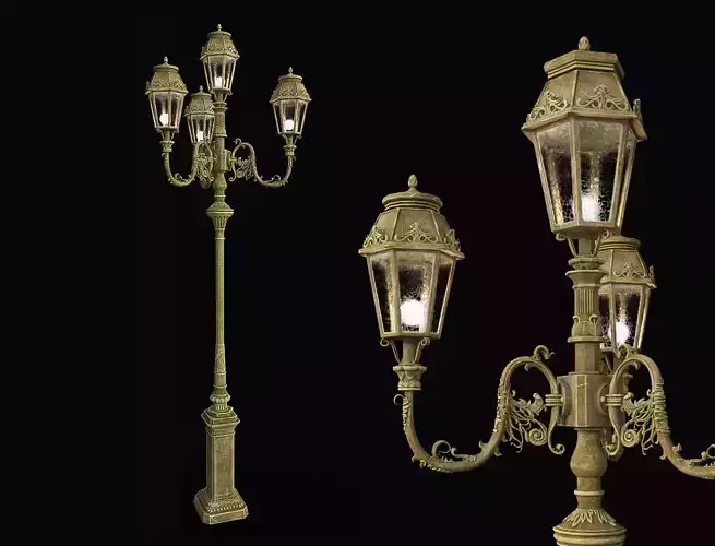 London Vintage  Street light