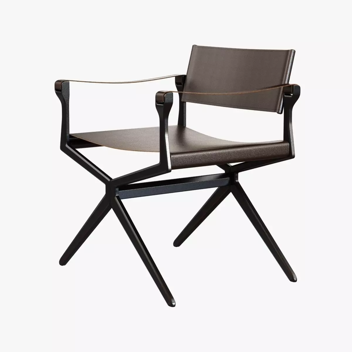 Holly Hunt HAKA DIRECTOR CHAIR 3D model_0