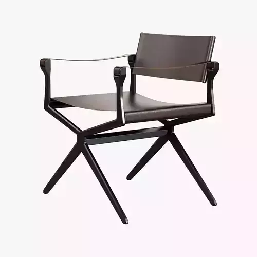 Holly Hunt  HAKA DIRECTOR CHAIR 3D model