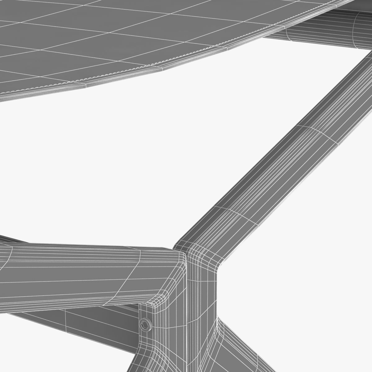 Holly Hunt HAKA DIRECTOR CHAIR 3D model_11