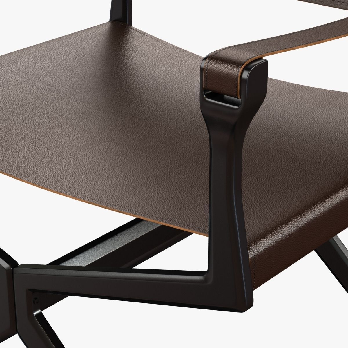 Holly Hunt HAKA DIRECTOR CHAIR 3D model_10