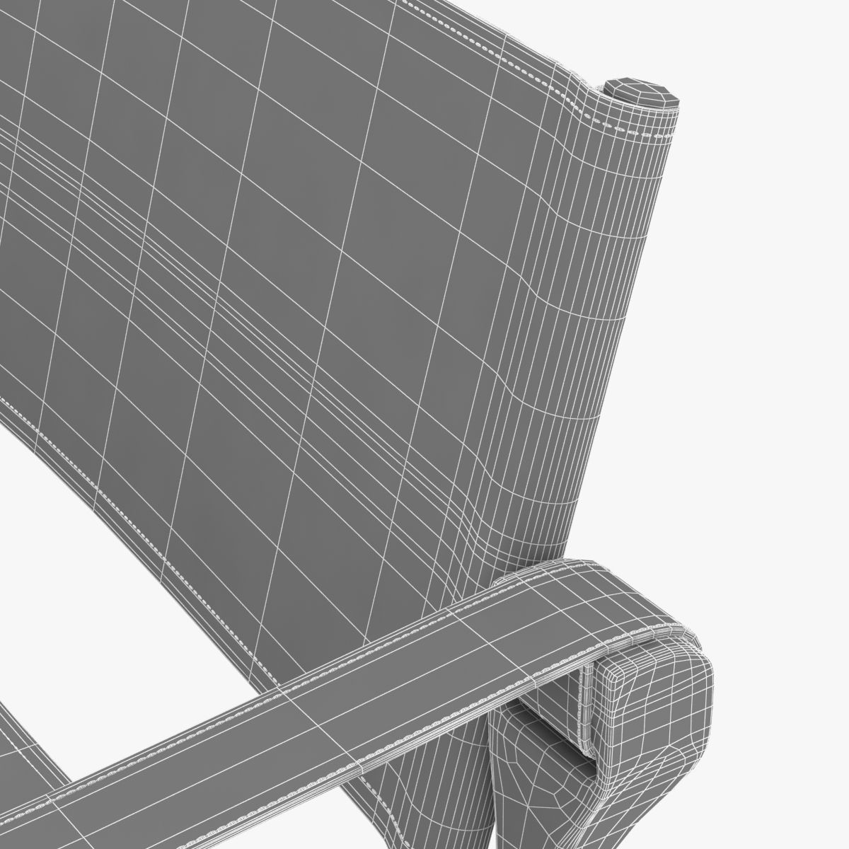 Holly Hunt HAKA DIRECTOR CHAIR 3D model_13