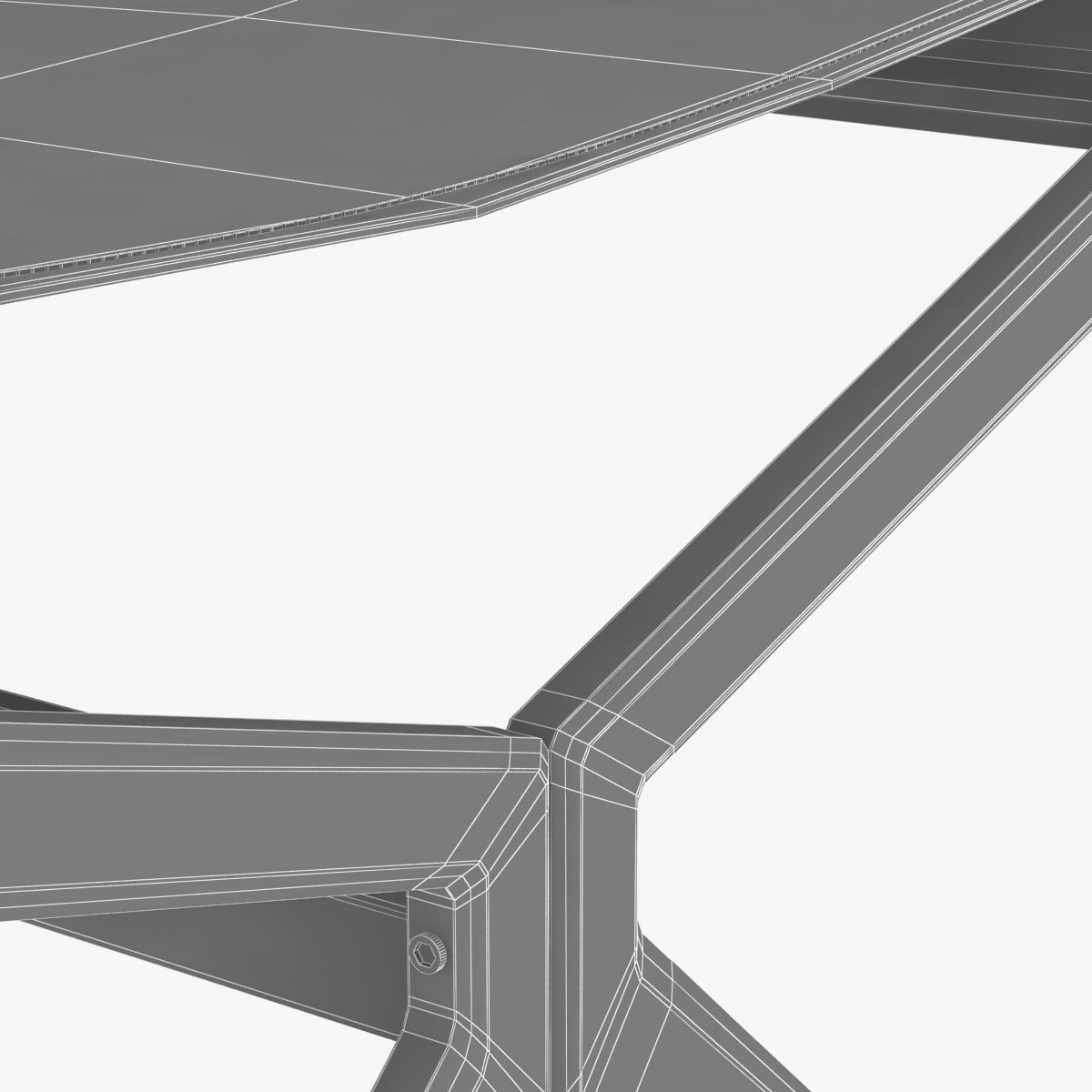 Holly Hunt HAKA DIRECTOR CHAIR 3D model_8