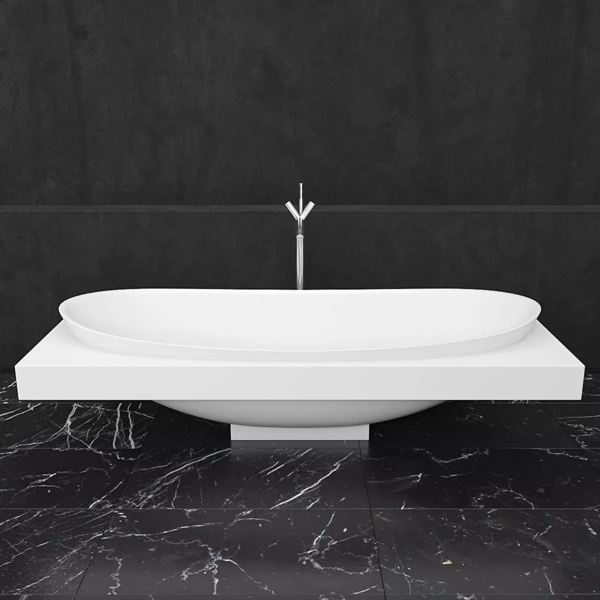 Bath Ceramica Laminia IO 3D model_0