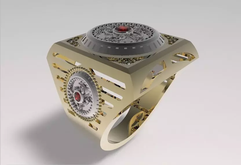 Ring 93 Man ring 3D print model