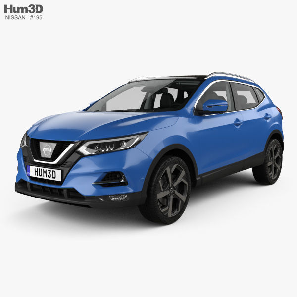 Nissan Qashqai with HQ interior 2017