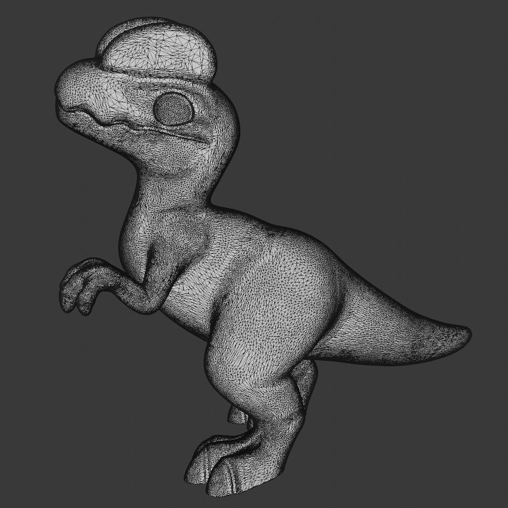 Cute Carnivores 3D print model_11