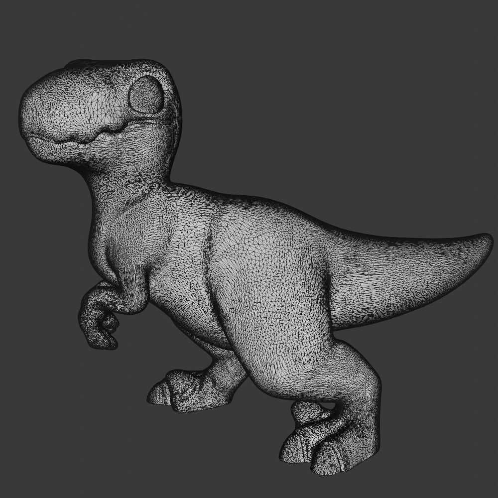 Cute Carnivores 3D print model_12