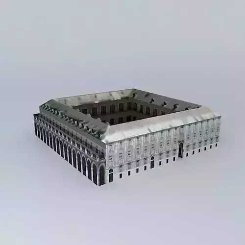Palace in Aranjuez 3 3D model