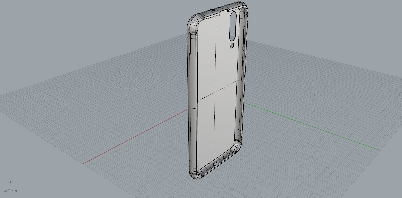 Samsung Galaxy A50  rubber case 3D print model_26