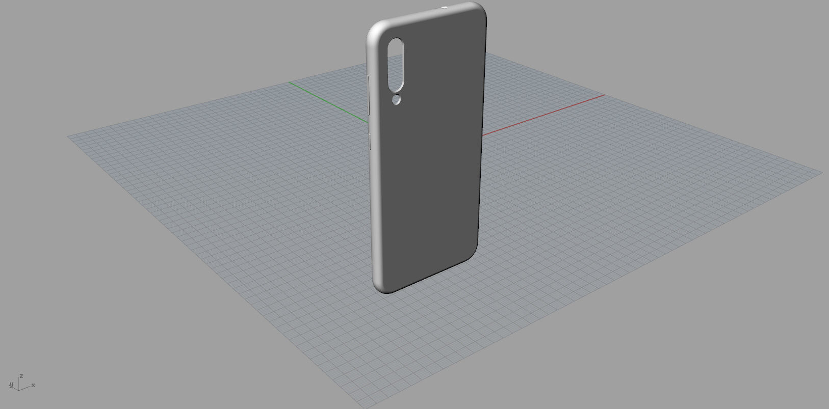 Samsung Galaxy A50  rubber case 3D print model_9