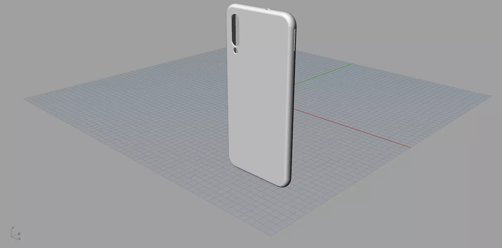 Samsung Galaxy A50  rubber case 3D print model_0