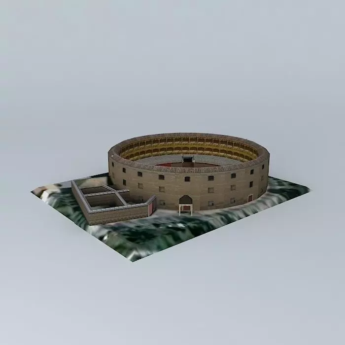 Bullring - Aranjuez 3D model_0