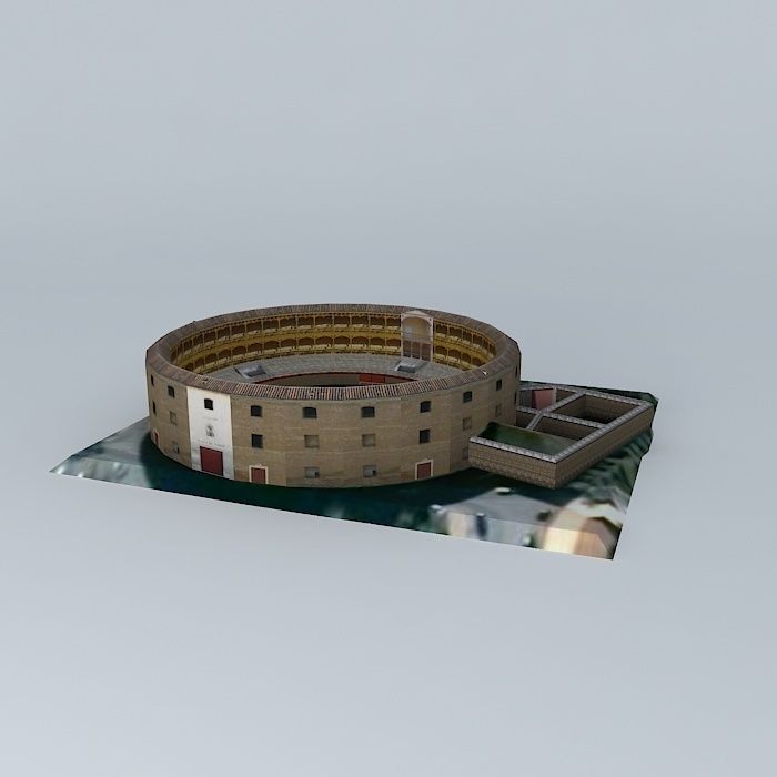 Bullring - Aranjuez 3D model_1