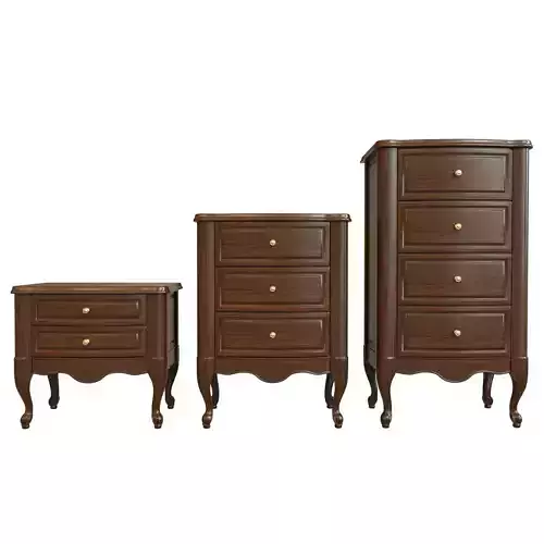  Chest Of Drawers A 02 3D model