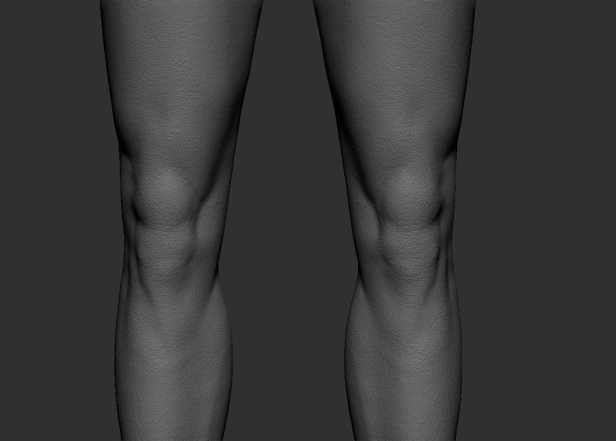 Male Body 2 Sculpt - Updated Low-poly 3D model_3