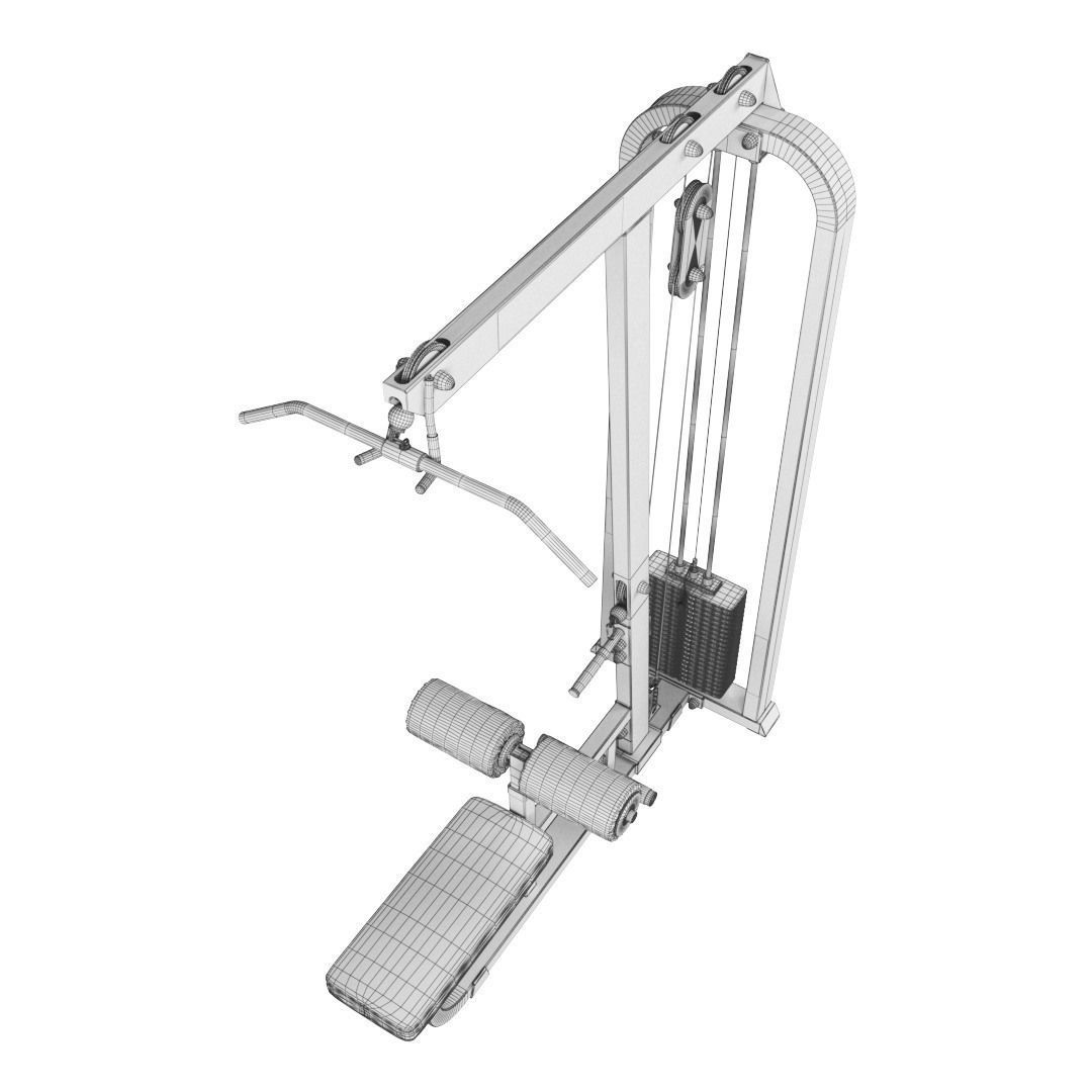 Lat machine Body-Solid SLM-300G-2 3D model_6