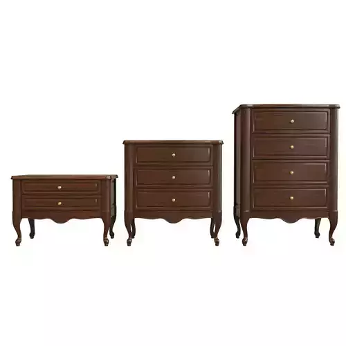  Chest Of Drawers A 04 3D model