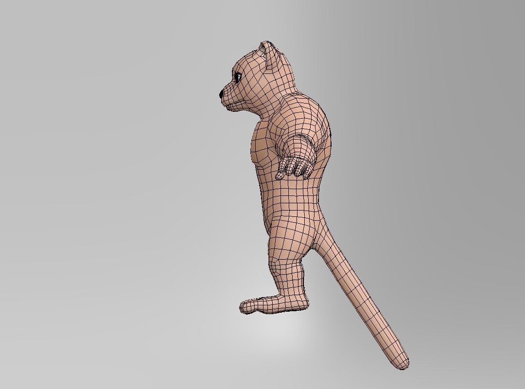 Fantasy Character Low-poly 3D model_19