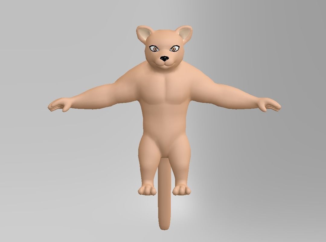 Fantasy Character Low-poly 3D model_15