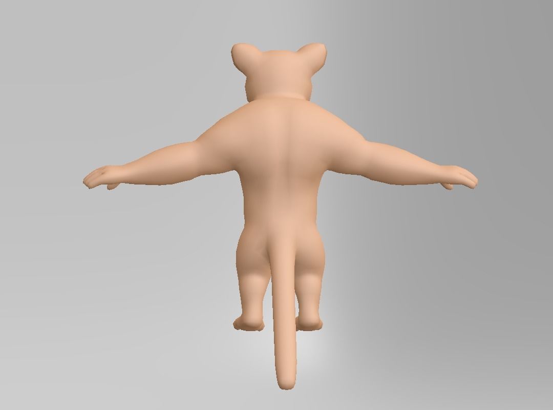 Fantasy Character Low-poly 3D model_17