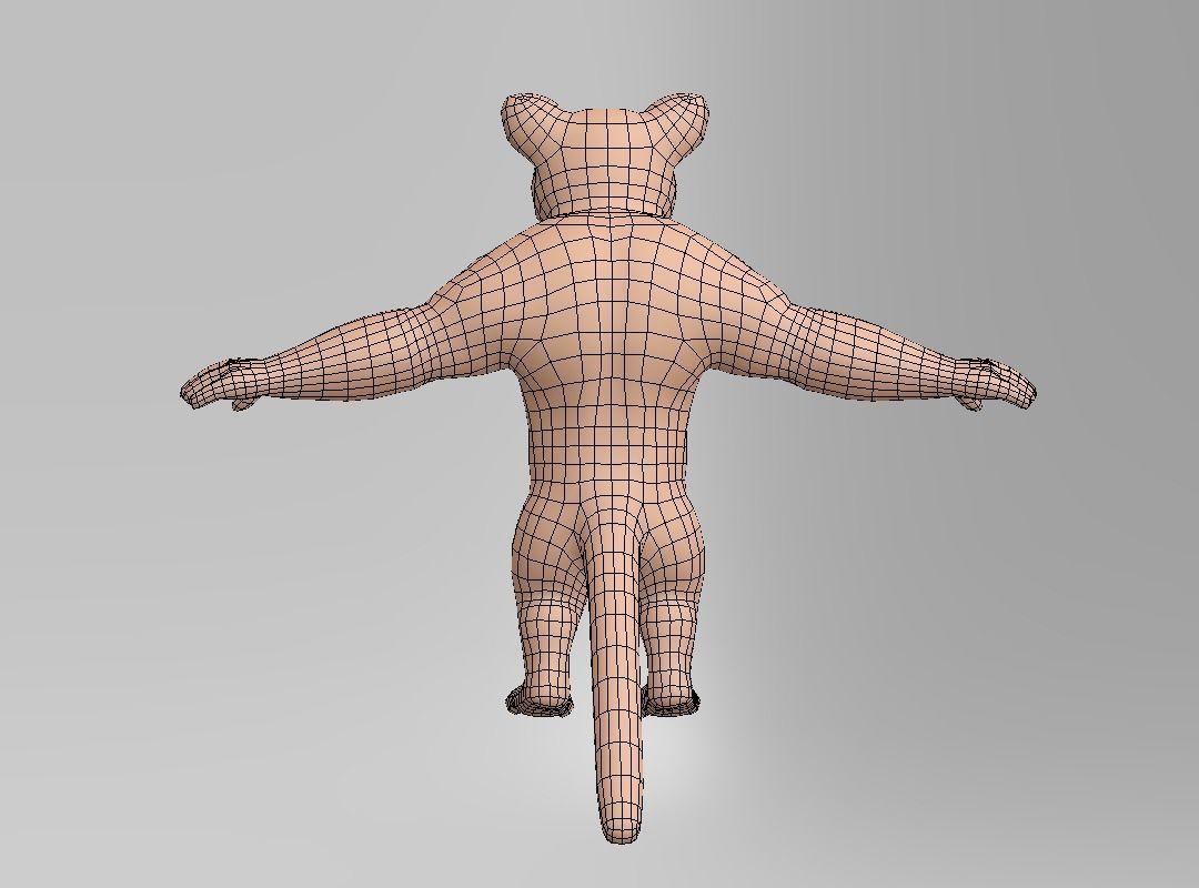 Fantasy Character Low-poly 3D model_20