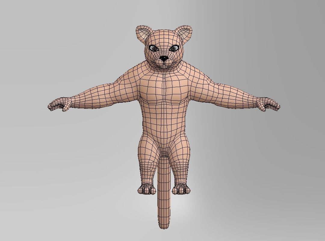 Fantasy Character Low-poly 3D model_18