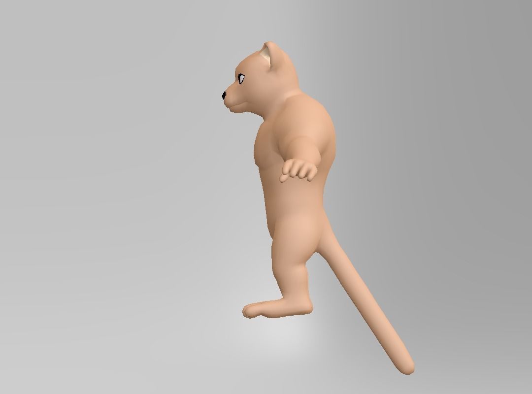 Fantasy Character Low-poly 3D model_16