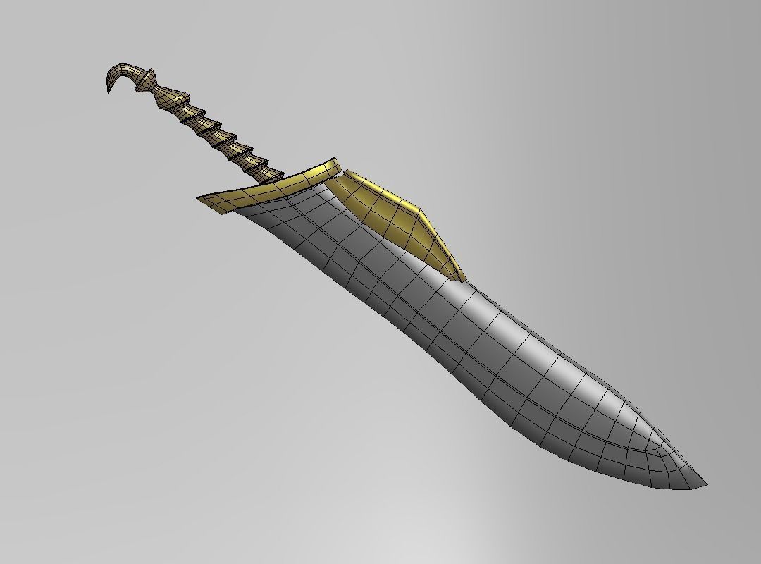 Fantasy Character Low-poly 3D model_22