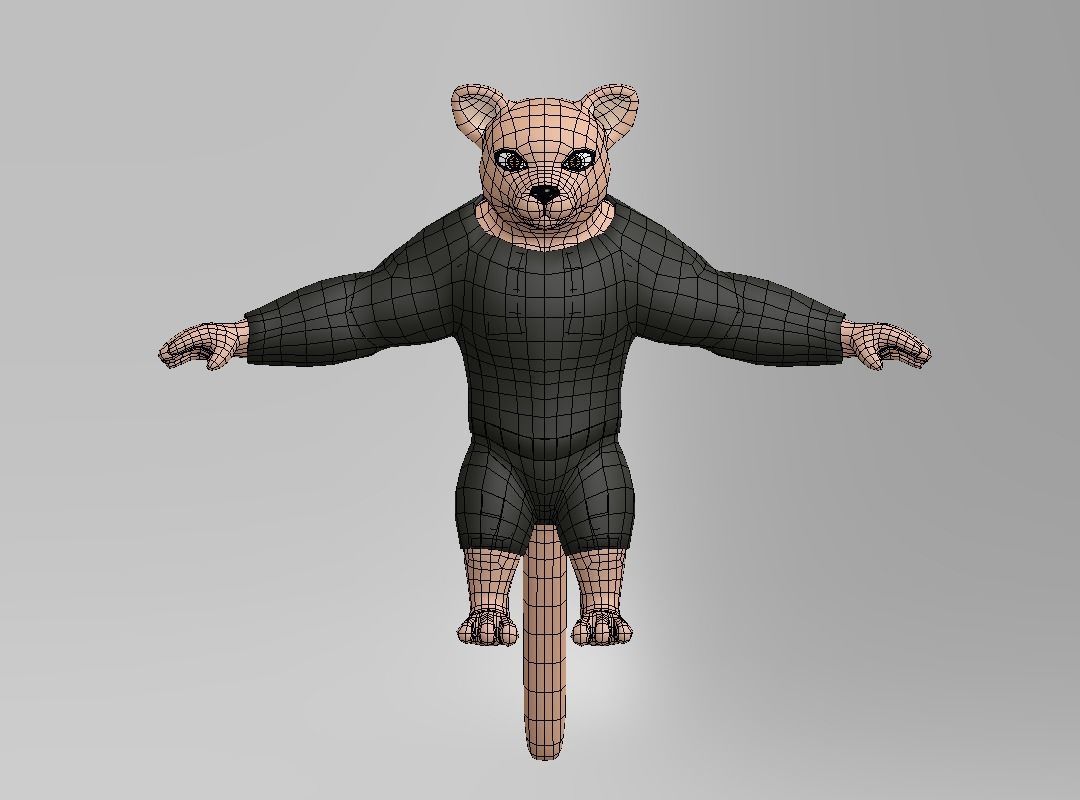 Fantasy Character Low-poly 3D model_12