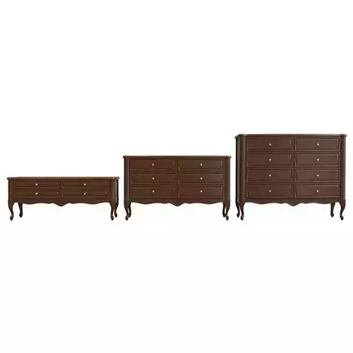 Chest Of Drawers A 08 3D model