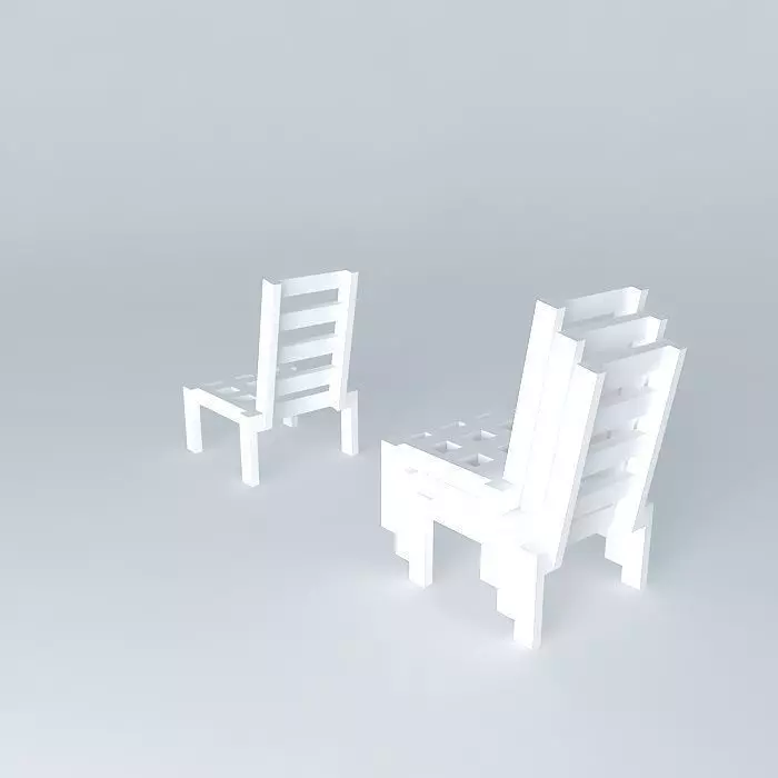 Outdoor chair 3D model_0