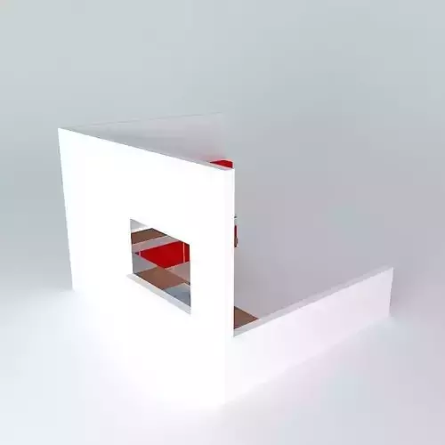 Kitchen box with window in it