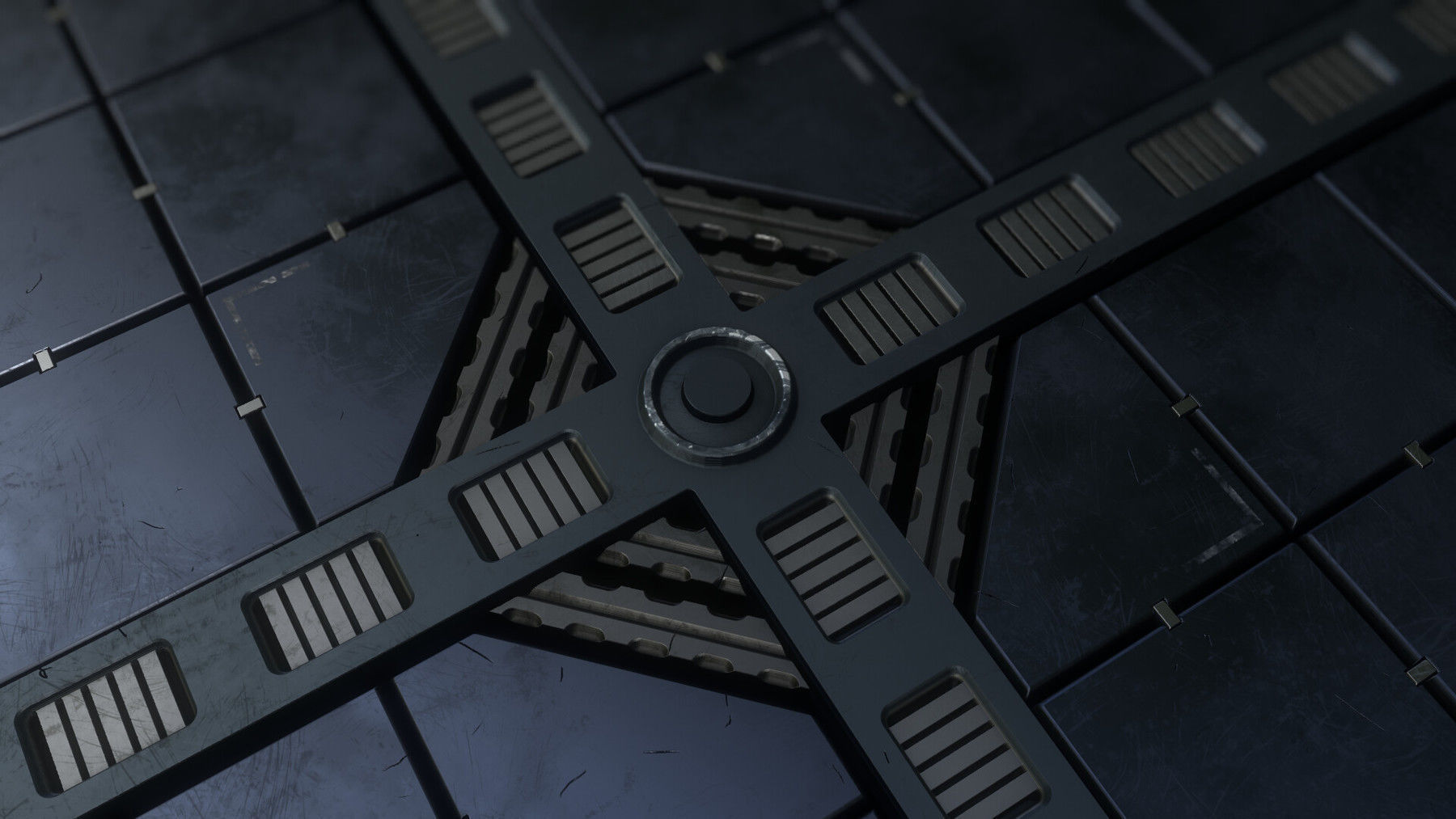 Sci-Fi panels 01 - Customizable PBR Material Texture_2