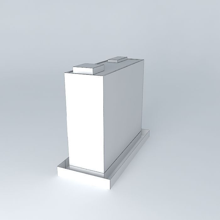 Building in Campinas SP Center 3D model_4